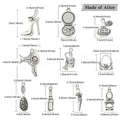 100шт 10 стиля подвески из сплава в тибетском стиле&nbsp;TIBEP-CJ0002-29