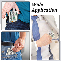 2 шт. зажимов для денег из нержавеющей стали и сплава&nbsp;AJEW-WR0003-09B