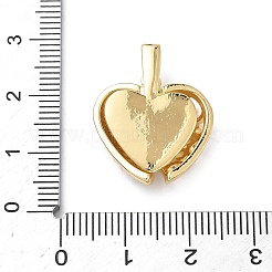 Латунные микропаве кубические цирконии открывающиеся подвески&nbsp;KK-Z143-04G-03