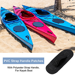 Поручень из искусственной кожи с ручкой из полиэстера&nbsp;FIND-WH0126-277