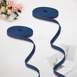 2 комплект лент из джинсовой ткани&nbsp;SRIB-CY0001-27B