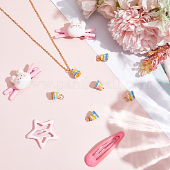 6 шт. подвески из настоящей латуни с эмалью&nbsp;KK-BBC0015-31