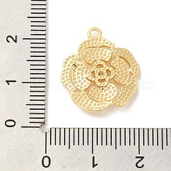 Латунь стекло кулоны&nbsp;KK-Z073-15G-01