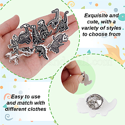 11шт 11 стиля броши из сплава&nbsp;JEWB-PH0001-58