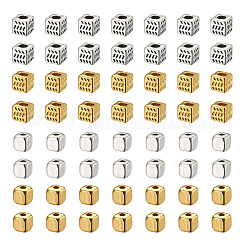 240 шт. 4 стиля бусины из сплава в тибетском стиле&nbsp;TIBEB-YS0001-05