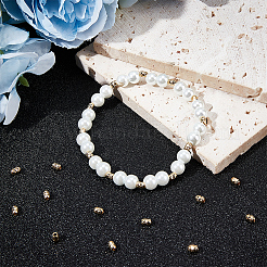 100 шт. Латунные бусины&nbsp;KK-BBC0009-33