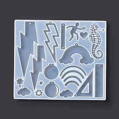 Diy кулон пищевые силиконовые Молды&nbsp;LS-SIMO-D002-01B