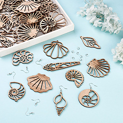 Наборы для изготовления сережек с подвесками своими руками&nbsp;DIY-TA0003-44P