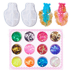 Рыбы силиконовые Молды своими руками&nbsp;DIY-TA0011-28D