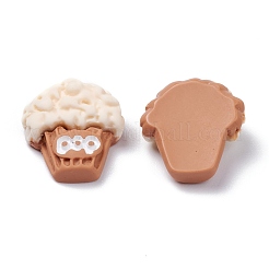 Непрозрачные кабошоны из смолы&nbsp;CRES-J045-03C-02