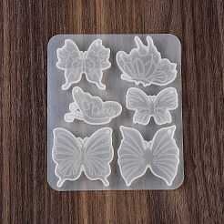 Бабочка DIY брелок кулон силиконовые Молды&nbsp;LS-DIY-Q037-18A