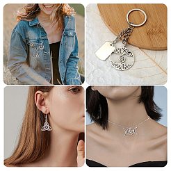 12 шт. 6 подвески из нержавеющей стали 304&nbsp;STAS-SZ0002-56P