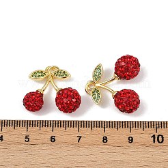 Латунные микро проложить кубического циркония подвески&nbsp;KK-H072-13G-01