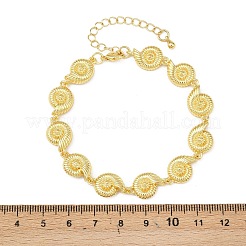 Браслеты из латунной цепочки для женщин&nbsp;BJEW-A090-06C-G