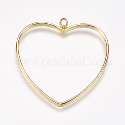 Латунные микро проложить кубического циркония подвески&nbsp;ZIRC-K073-46-02G