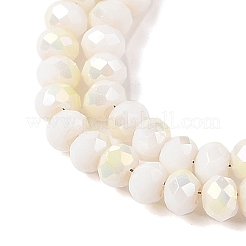 Гальваническое стекло граненые бусины рондель стренги&nbsp;EGLA-D020-3x2mm-05-B