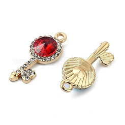 Золотые подвески из сплава со стразами&nbsp;PALLOY-F308-13G