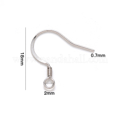 Французские крючки для сережек из нержавеющей стали 304&nbsp;STAS-S111-006