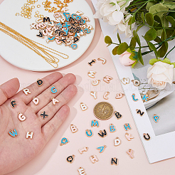 4 пакетик 4-х цветных эмалевых подвесок из сплава&nbsp;ENAM-HS0001-10