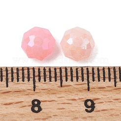 Непрозрачные акриловые бусины с УФ-покрытием&nbsp;OACR-G058-15A