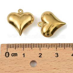 Подвески из нержавеющей стали 304. Подвеска в форме сердца&nbsp;STAS-A190-02B-G