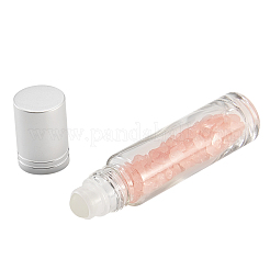 Стеклянные бутылки с роликовыми шариками&nbsp;AJEW-SZ0001-25G