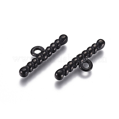 Детали застежек-крючков из нержавеющей стали 304 с ионным покрытием (IP).&nbsp;LS-STAS-F241-07-B