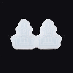 Пасхальная тема ушная шпилька орнамент силиконовые Молды&nbsp;LS-DIY-J009-01F