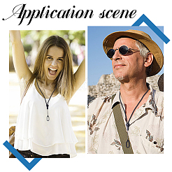 1 шт. регулируемый полиэстеровый шнурок для шеи&nbsp;AJEW-CP0007-90