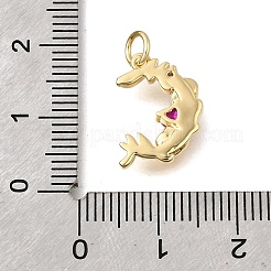 Латунные микро проложить кубического циркония подвески&nbsp;KK-U072-08G