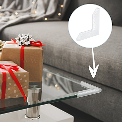 PP L-образный треугольный угловой протектор&nbsp;LS-FIND-WH0152-324B