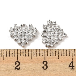 Латунные микро проложить кубического циркония подвески&nbsp;KK-R152-20P