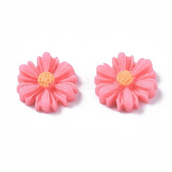 Flatback волосы и костюм аксессуары украшения записках украшения смола цветок ромашки кабошоны&nbsp;CRES-Q102-07