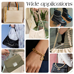 4 шт. 2 стиля алюминиевые ремни для сумки с цепочкой&nbsp;PURS-PH0001-34G