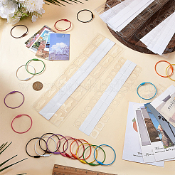 20 шт. брелки из нержавеющей стали с проволочным тросом и краской для выпечки&nbsp;FIND-FG0005-15