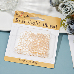 120 шт. латунные разрезные кольца&nbsp;KK-BBC0023-11A