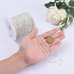 Латунные плоские овальные кабельные цепи&nbsp;CHC025Y-S