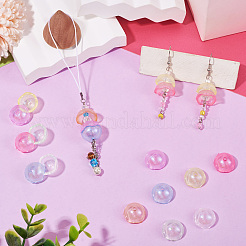 3 набор светящихся прозрачных акриловых бусин&nbsp;OACR-TA0003-47