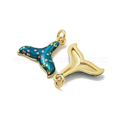 Подвески из латуни с эмалью&nbsp;KK-P270-07G