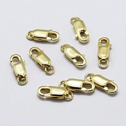 925 стерлингового серебра застежкой омар коготь&nbsp;STER-K167-075D-G