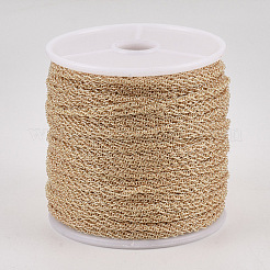 Паяные латунные покрытые железные веревочные цепи&nbsp;CH-S125-07B-LG