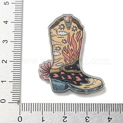 Подвески из акрила с принтом в ковбойском стиле wsetern&nbsp;OACR-H043-01K