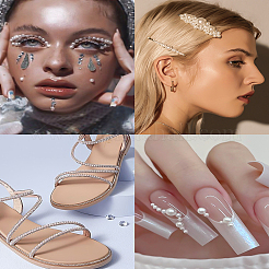 Абс пластмассовые имитационные жемчужные кабошоны&nbsp;SACR-LP0001-04