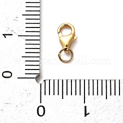 925 стерлингового серебра застежкой омар коготь&nbsp;STER-U009-11G