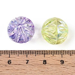 Уф-покрытие прозрачные акриловые бусины&nbsp;TACR-N020-02