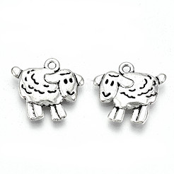 Сплавочные подвески тибетского стиля&nbsp;X-TIBE-S323-019AS-RS