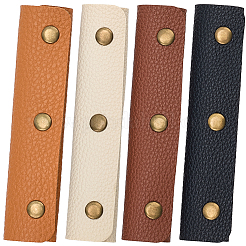 8 шт. 4-цветные чехлы на ручки багажа из искусственной кожи&nbsp;PURS-GL0001-07