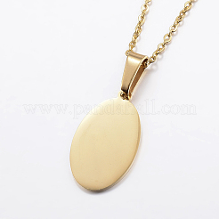 Подвески из нержавеющей стали 304&nbsp;NJEW-J053-29