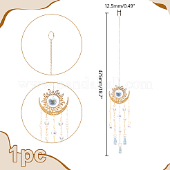 1 шт. стеклянные конусные подвесные ловцы солнца&nbsp;HJEW-AR0001-17