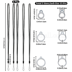 5 шт. резиновые ремешки&nbsp;DIY-GF0008-20